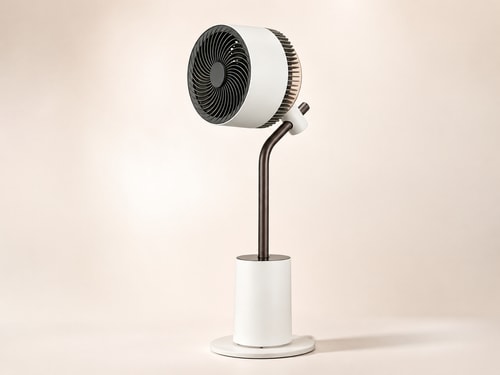 Circulation stand fan product render