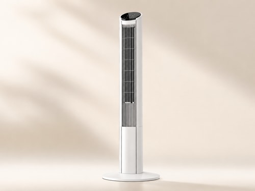 White tower fan product render