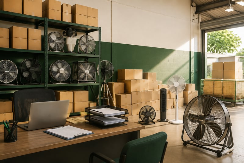 Wholesale fan stock and quotation desk