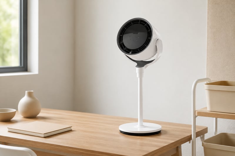 10 inch 3 in 1 BLDC Circulation Table and Stand Fan usage scene