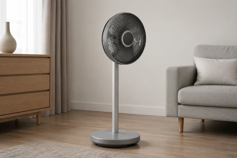 12 inch 3 in 1 Shaftless DC Table and Stand Fan usage scene