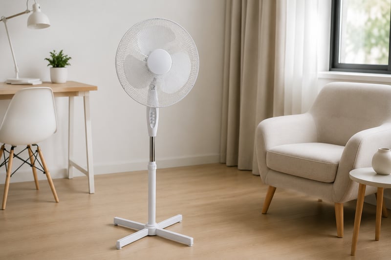 16 inch AC Stand Fan usage scene