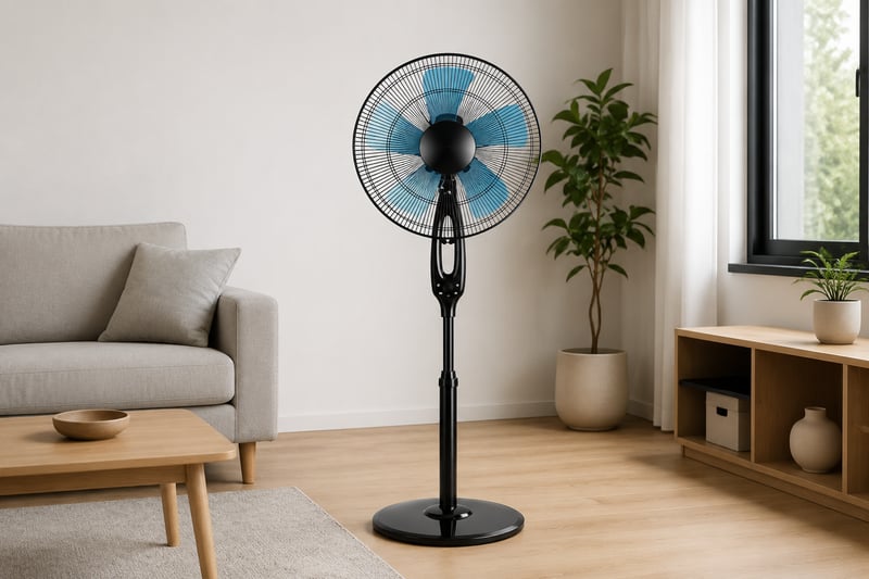 16 inch AC Stand Fan With Remote Control usage scene