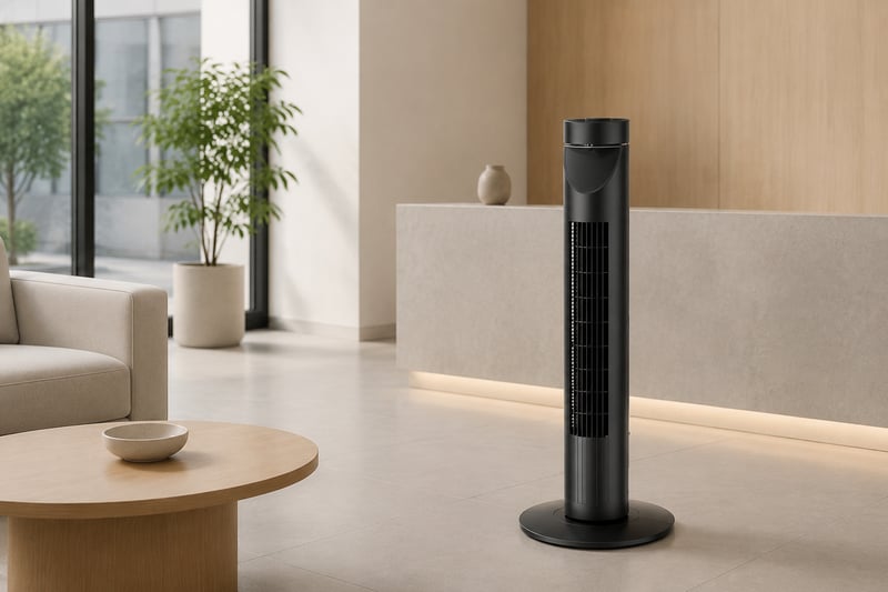 37 inch Tower Fan With Remote Control usage scene