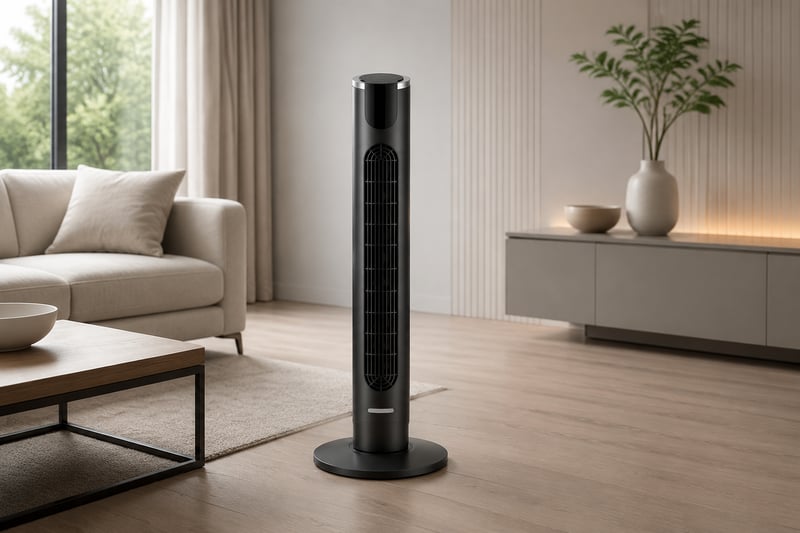 37 inch Tower Fan With Remote Control usage scene