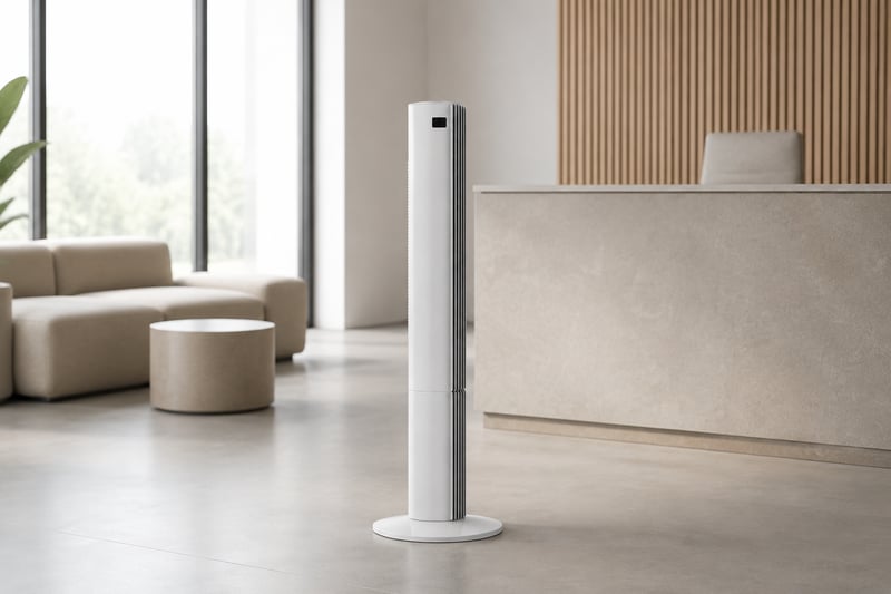 43 inch Tower Fan With Remote Control usage scene