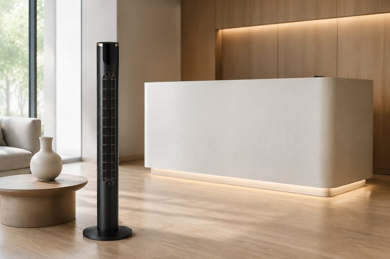 45 inch Tower Fan With Remote Control usage scene