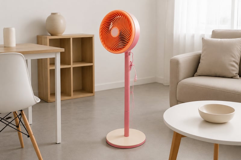 8 inch 3 in 1 AC Stand Fan usage scene